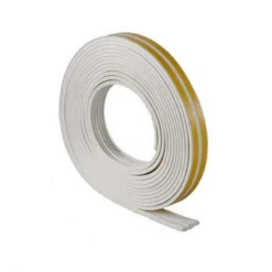 Stormguard E Profile Self-Adhesive Rubber Draught Excluder 10m - White