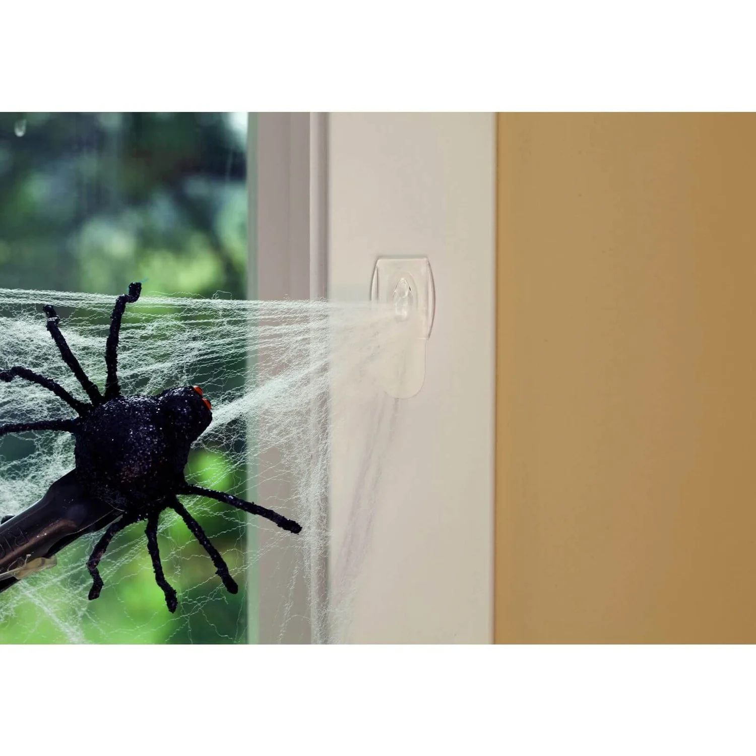 Command Mini Clear Self Adhesive Hooks With Clear Strip - Image 5