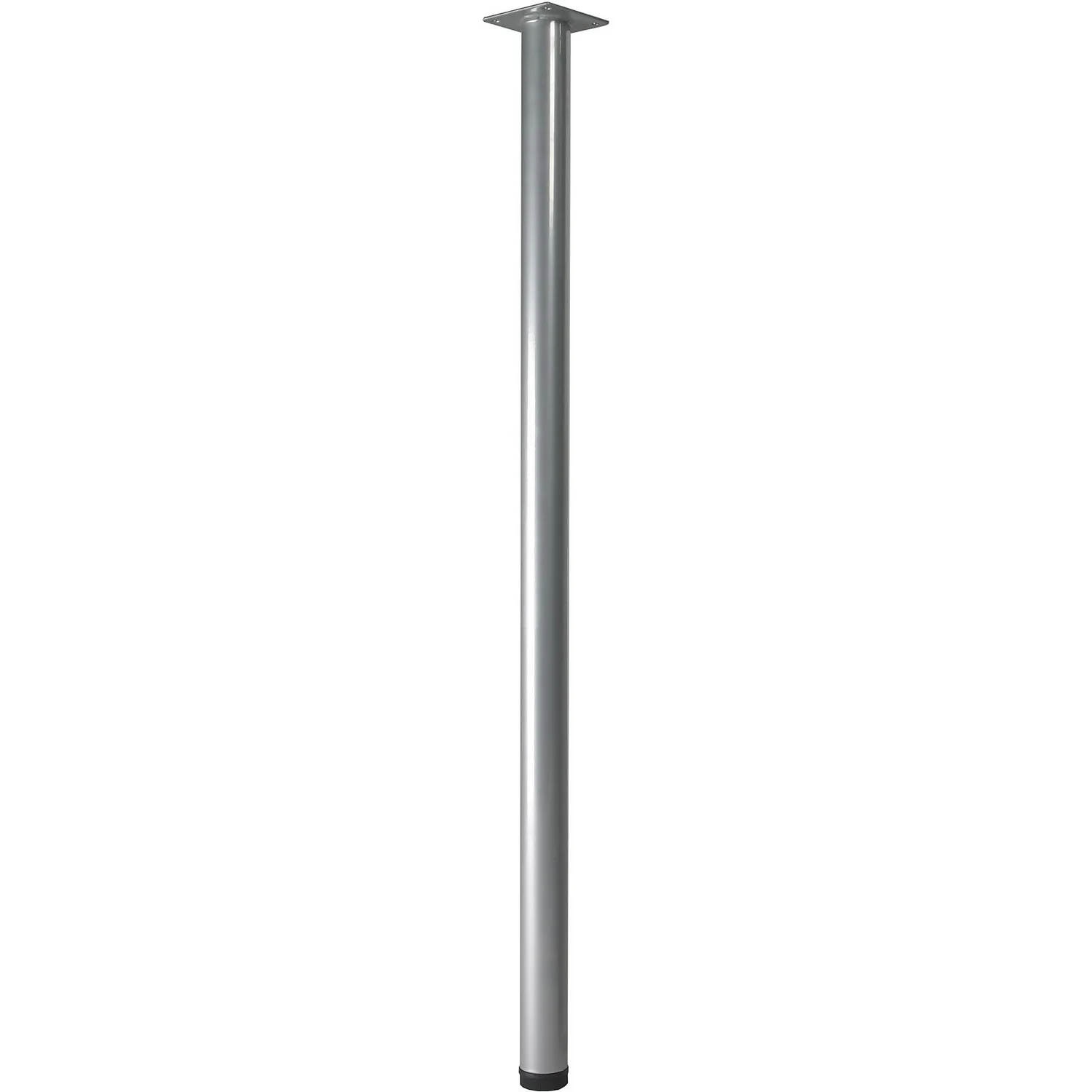 Rothley Table Leg Silver Effect - 32 X 700mm