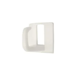 None Small Self-Adhesive Cup Hook White - 4 Pack