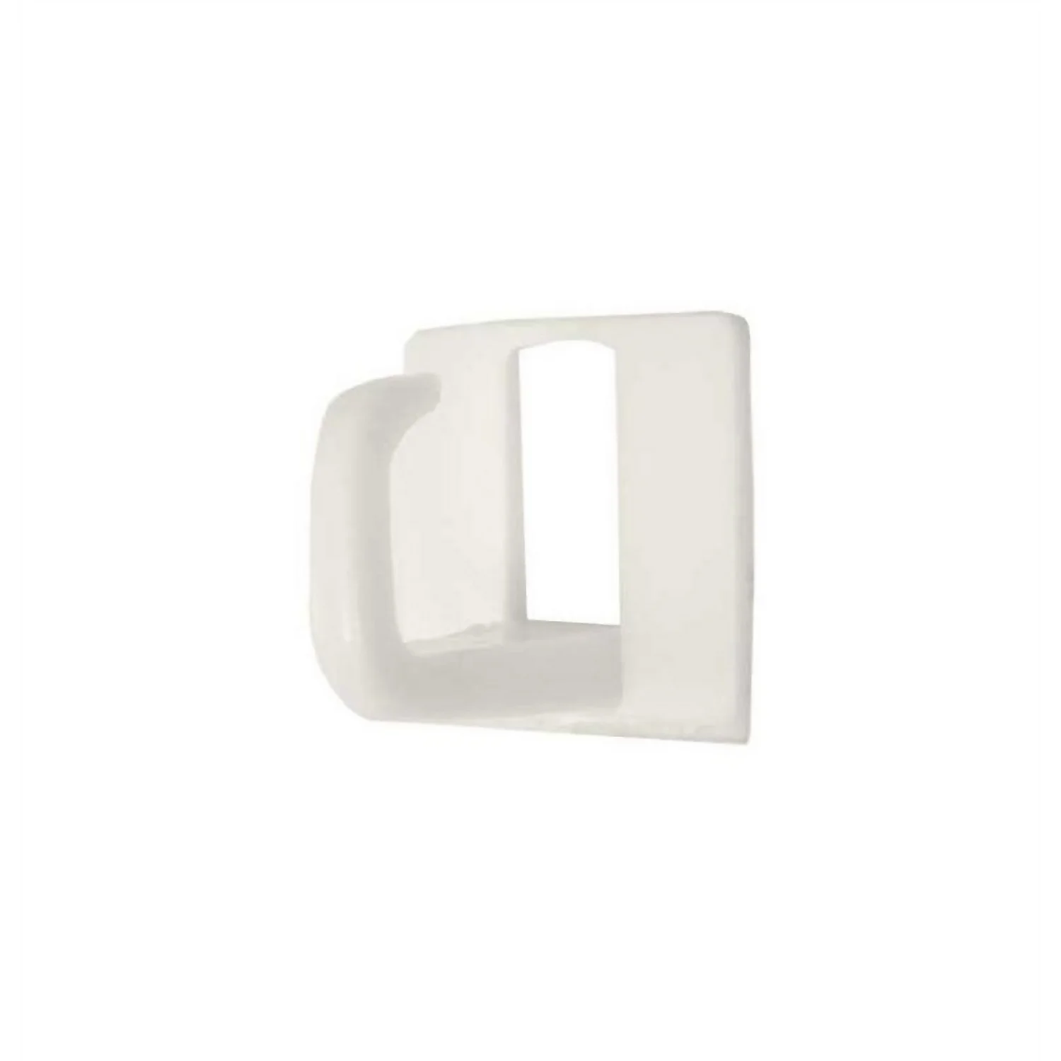 None Small Self-Adhesive Cup Hook White - 4 Pack