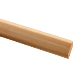 Richard Burbidge D-Shape Moulding - Pine - 2400 X 21 X 4mm