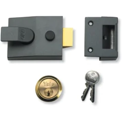 Yale 89 Deadlocking Nightlatch 60mm - Grey