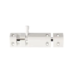 None Straight Bolt - White - 76mm