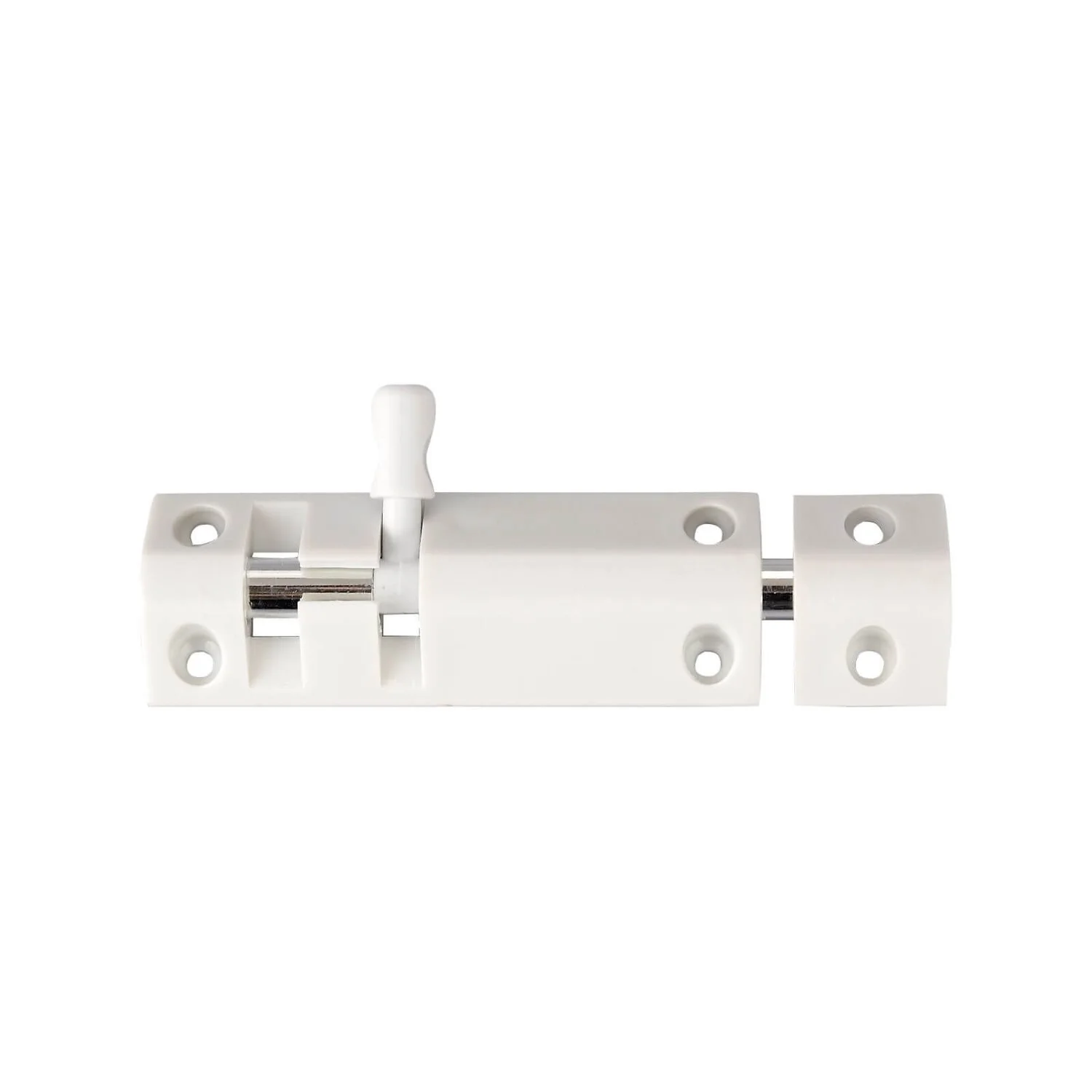 None Straight Bolt - White - 76mm