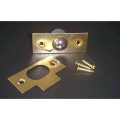 None Bales Catch - Brass - 19mm