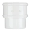 Polypipe Round Downpipe Connector - 68mm - White