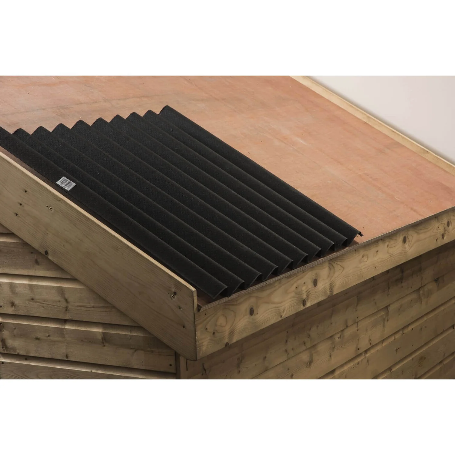 Coroline Black Corrugated Bitumen Roof Sheet - 2m - Image 2
