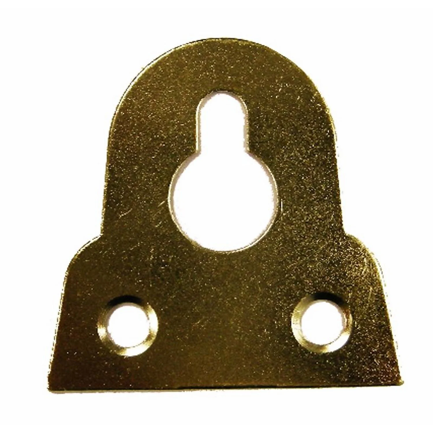 None Brass Slot Picture Bracket 50mm - 2 Pack