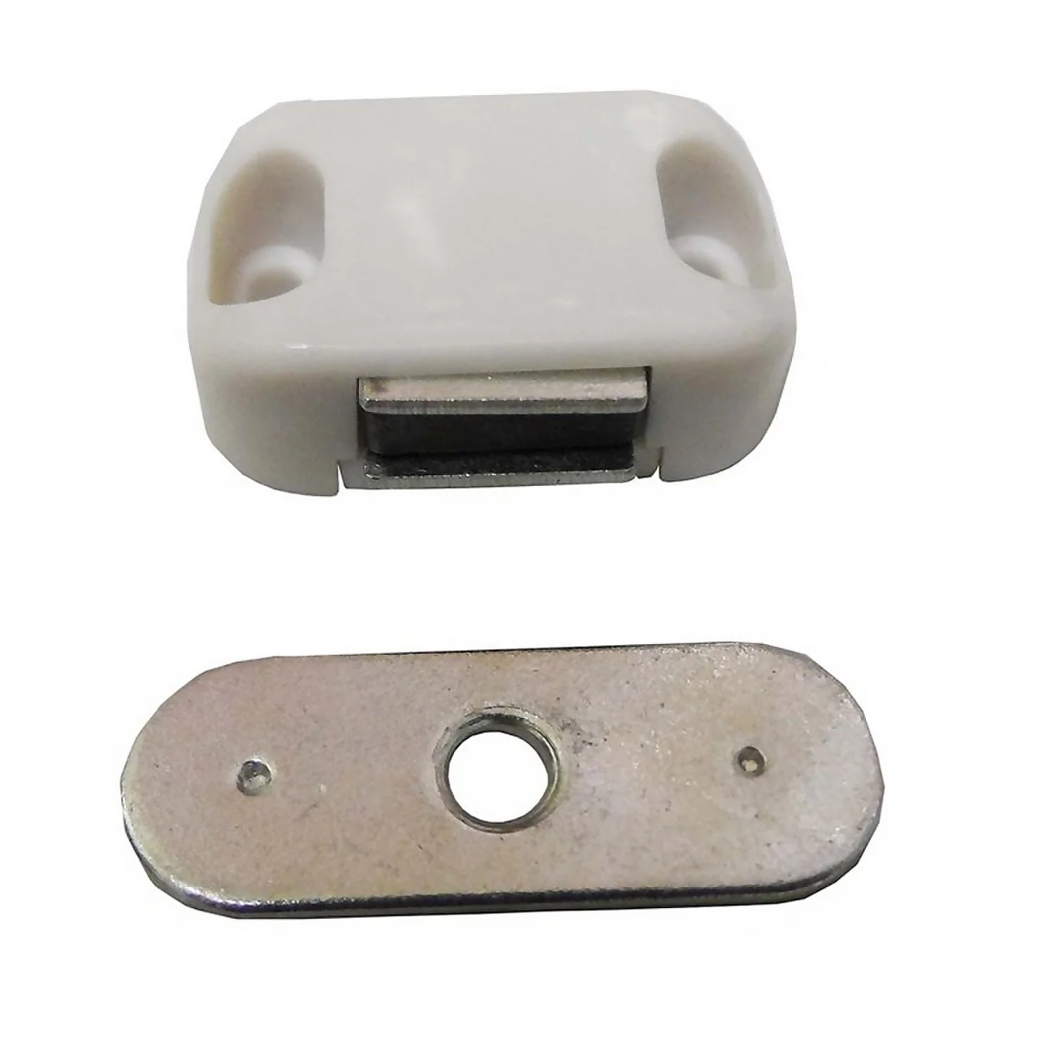 None Magnetic Catch Mini White - 4 Pack