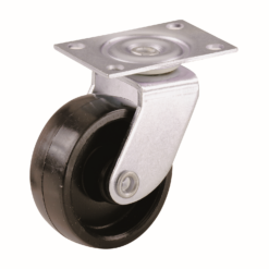 None Single Wheel Plate Castor 32mm - 2 Pack