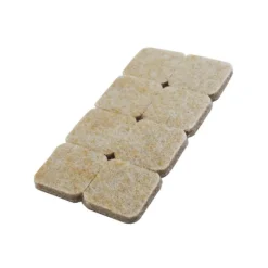 None Felt Pad Heavy Duty Square 25mm - 16 Pack