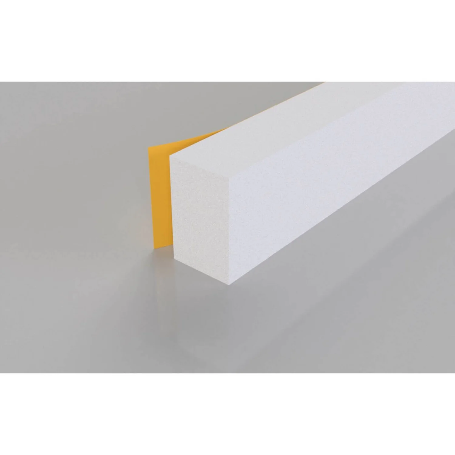 Stormguard Extra Thick Foam Weather Draught Excluder Door Seal 3.5m - White - Image 4