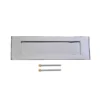 Victorian Polished Chrome Letter Plate - 254 X 77mm