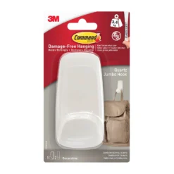 Command Quartz Self Adhesive Jumbo Hook