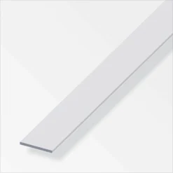 Anodised Aluminium Flat Bar Profile - 1m X 25mm
