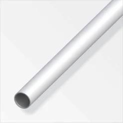 Anodised Aluminium Round Tube Profile - 1m X 8 X 8mm