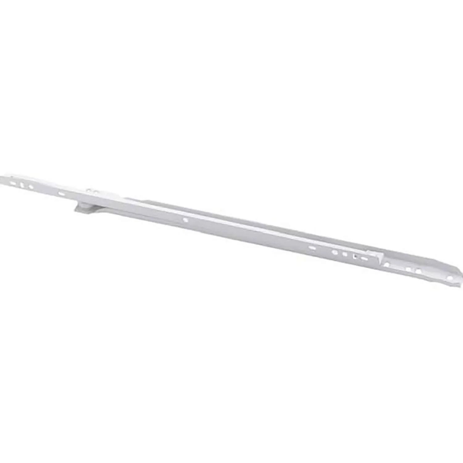 None Self Closing Drawer Slide 40cm - White