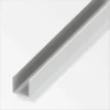 PVC Square U Combitech Profile - 1m X 11.5 X 11.5mm