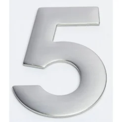 Suburban Self Adhesive House Number - 75mm - 5