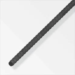 Ribbed Steel Rod Profile - 1m X 8mm