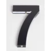 Ultra Black House Number - 120mm - 7