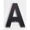 Ultra Black Letter - 120mm - A