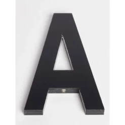 Ultra Black Letter - 120mm - A