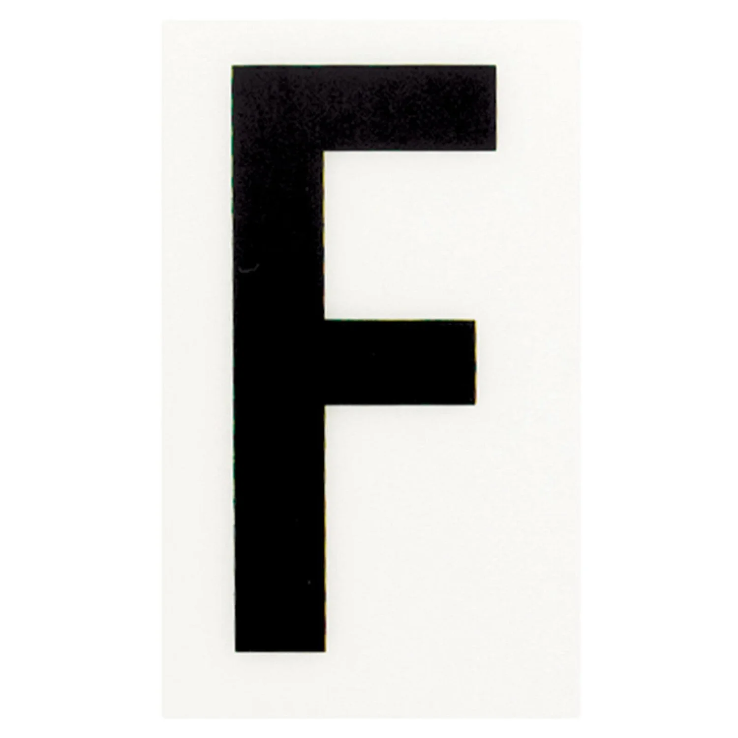 Breeze White Self Adhesive Letter - 60mm - F