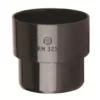 Polypipe Round Downpipe Connector - 50mm - Black