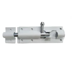 None Tower Bolt - White - 100mm