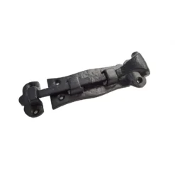None Decorative Tower Bolt - Black - 125mm