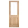Belize Internal Glazed Unfinished Oak 1 Lite Door - 686 X 1981mm