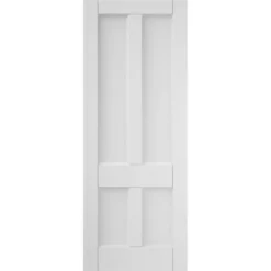 Deco 4 Panel White Primed Interior Door 1981 X 838mm