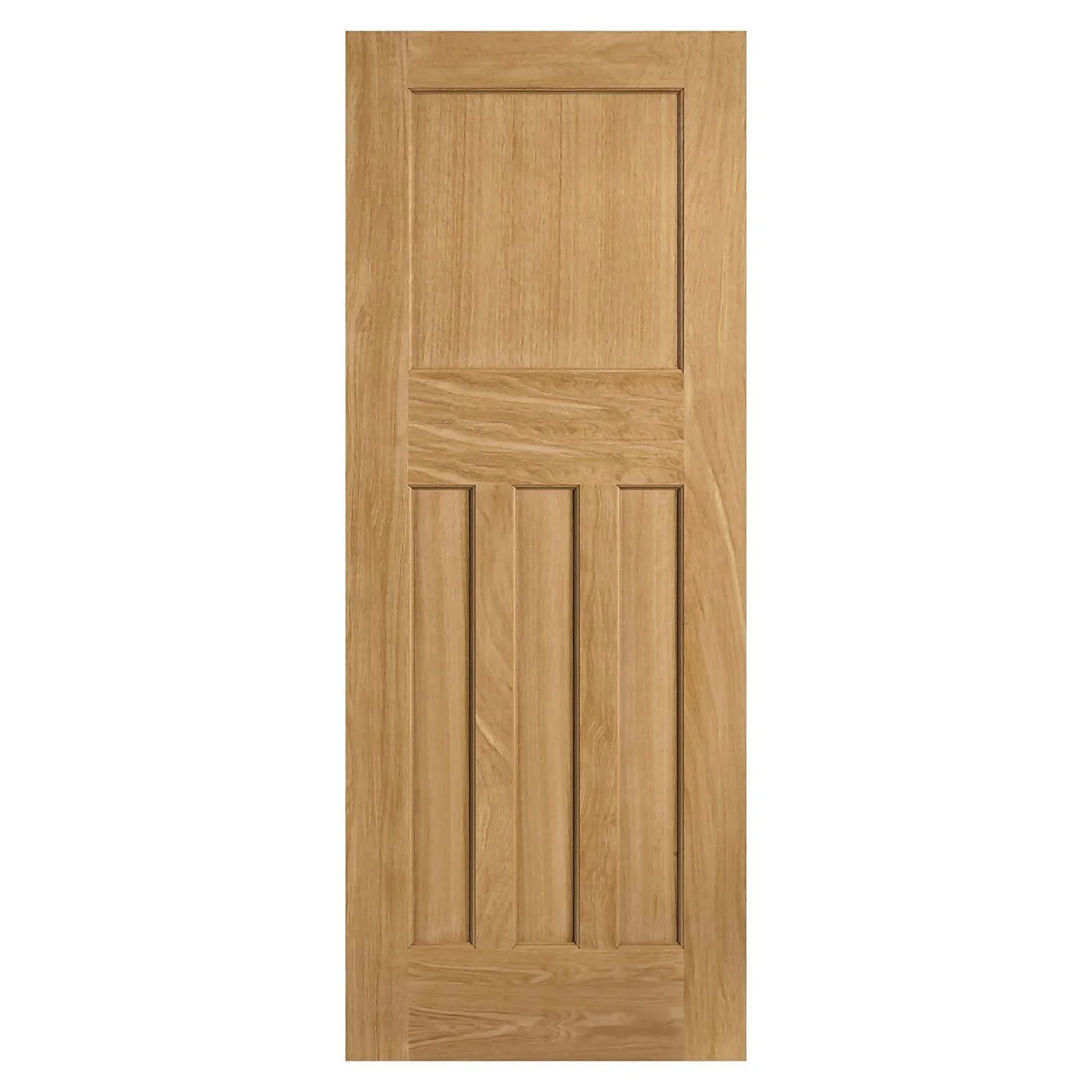 DX30's Style Internal Unfinished Oak 4 Panel Door - 686 X 1981mm