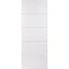 Horizontal 4 Line Internal Primed White 5 Panel Door - 686 X 1981mm