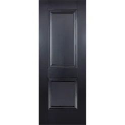 Arnhem Internal Primed Black 2 Panel Door - 838 X 1981mm