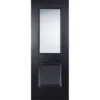Arnhem Internal Glazed Primed Black 1 Lite 1 Panel Door - 686 X 1981mm