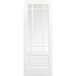 Downham Internal Glazed Primed White 9 Lite Door - 686 X 1981mm