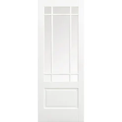 Downham Internal Glazed Primed White 9 Lite Door - 762 X 1981mm