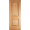 Arnhem Internal Prefinished Oak 2 Panel Door - 838 X 1981mm