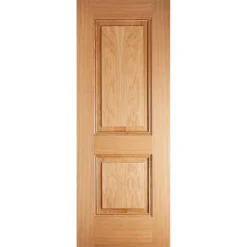 Arnhem Internal Prefinished Oak 2 Panel Door - 838 X 1981mm