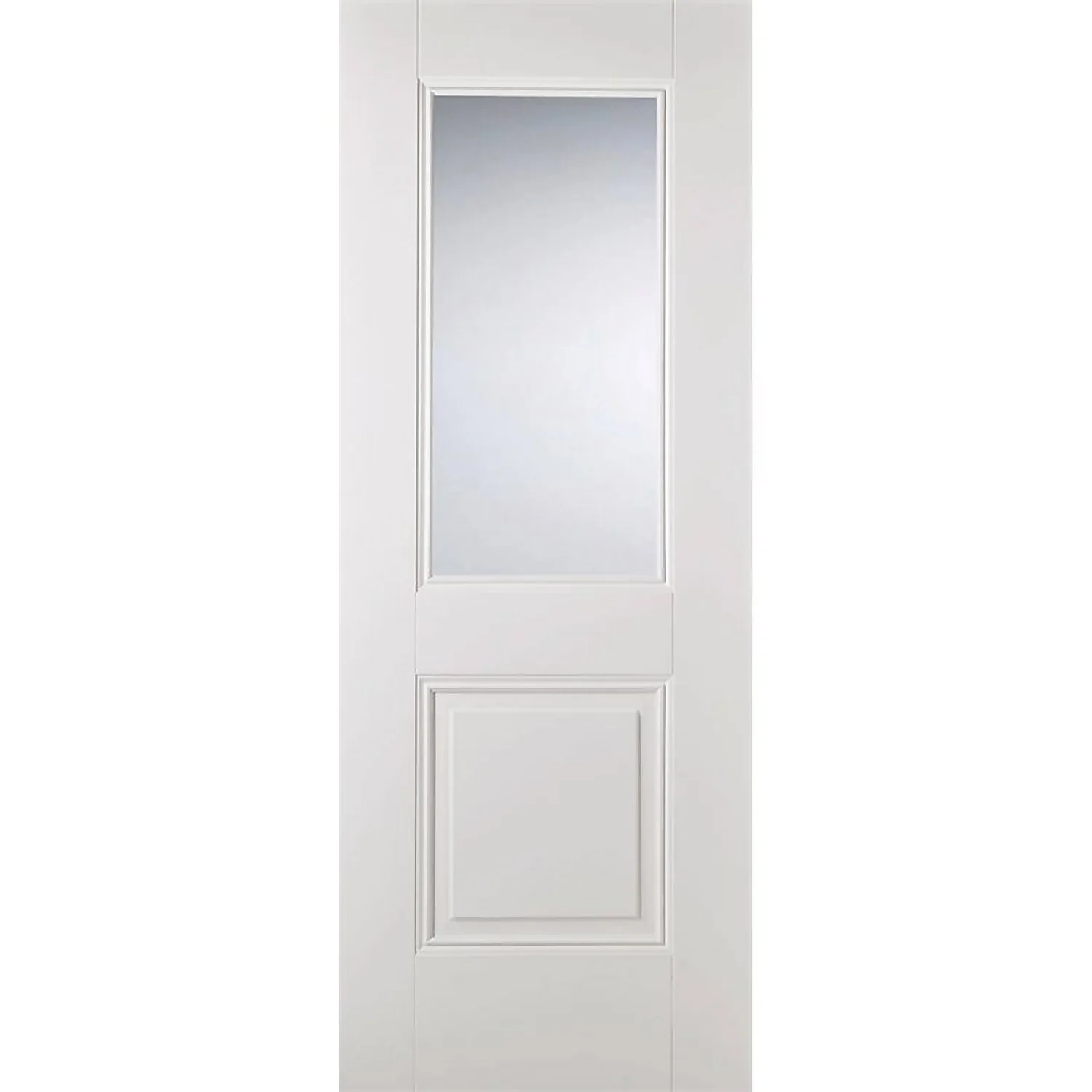 Arnhem Internal Glazed Primed White 1 Lite 1 Panel Door - 762 X 1981mm