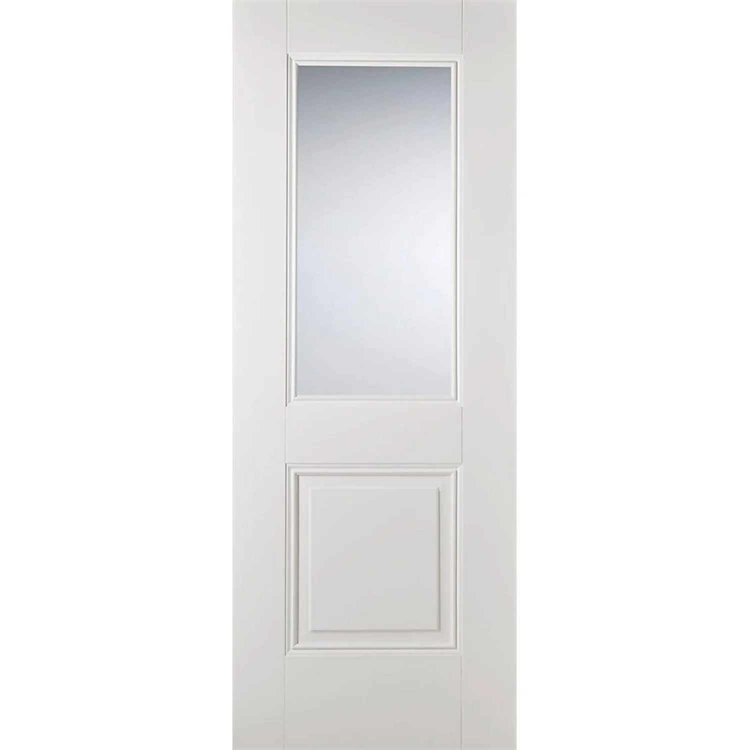 Arnhem Internal Glazed Primed White 1 Lite 1 Panel Door - 686 X 1981mm