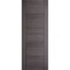 Vancouver Internal Prefinished Ash Grey 5 Panel Door - 762 X 1981mm