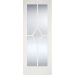 Reims Internal Glazed Primed White 5 Lite Door - 838 X 1981mm