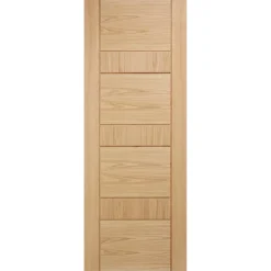 Edmonton Internal Prefinished Oak Door - 838 X 1981mm