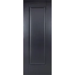 Eindhoven Internal Primed Black 1 Panel Door - 762 X 1981mm