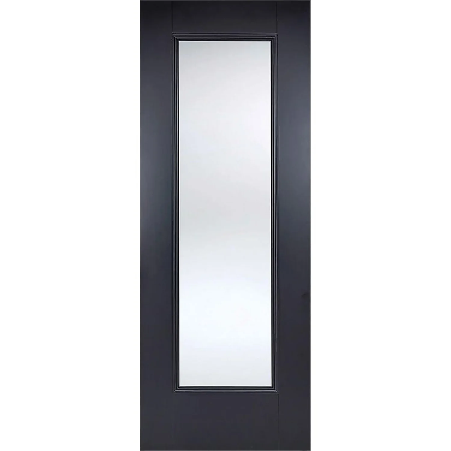 Eindhoven Internal Glazed Primed Black 1 Lite Door - 686 X 1981mm