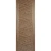 Zeus Internal Prefinished Walnut Door - 686 X 1981mm